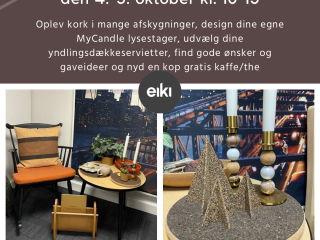 Invitation til kork-hygge i garagen