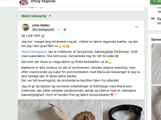 - ET BREDYGTIGT OG VEGANSK KORK-MATCH -