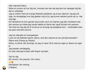 - JULEPYNT I JUNI - OG EN HELT SRLIG FEEL-GOOD-HILSEN -