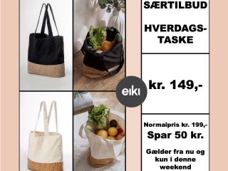 Srtilbud hverdagstasker
