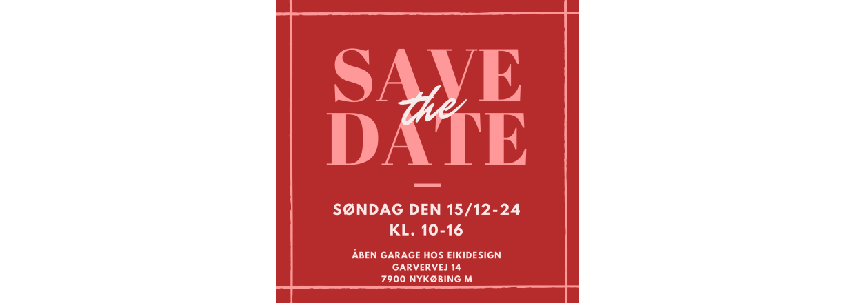 Sidste bningsdag i 2024 - save the date