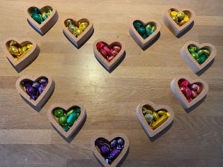 Hvem skal have et pskeg / pskehjerte af dig i r?