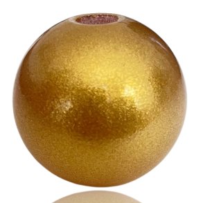 MyCandle tilbeh�r - guld glaskugle, 3 cm
