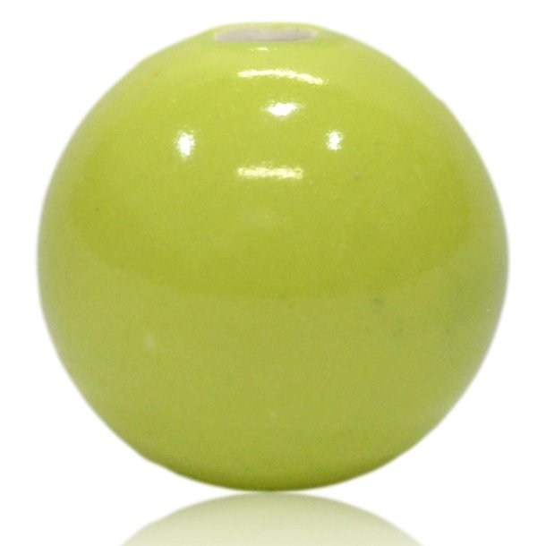 MyCandle tilbeh�r - kugle i limegr�n, 3 cm