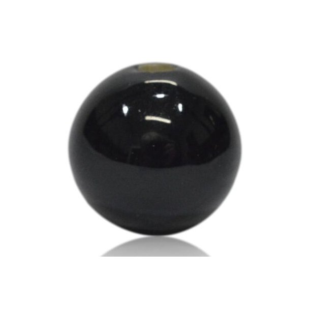 MyCandle tilbeh�r - sort kugle, 3 cm