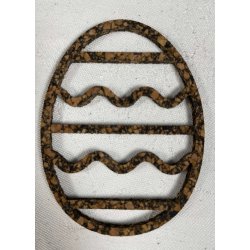 P�ske�g i restkork og genbrugsmaterialer - variant 26