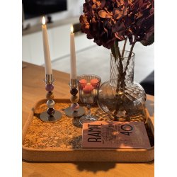 Serveringsbakke i kork med natur m�nster