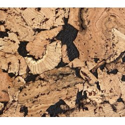 D�kkeserviet i naturfarve med sort m�nster, oval