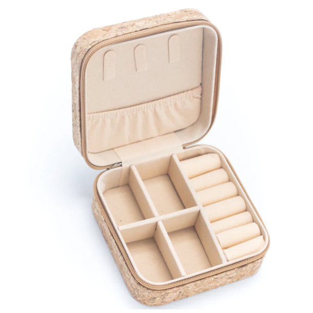 Smykkeskrin i natur kork