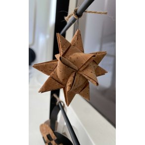 Eiki julestjerne i kork