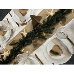 Juletr i restkork og genbrugsmaterialer