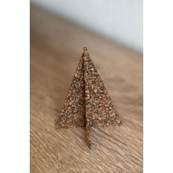 Juletr i restkork og genbrugsmaterialer