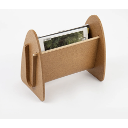 Magasinholder / opbevaring til Ipad i kork