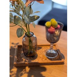 Bakke i kork med naturm�nster