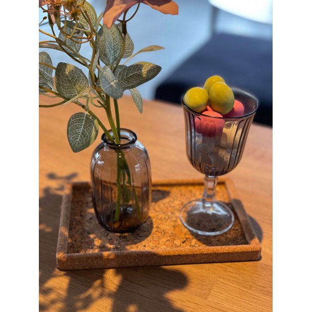 Bakke i kork med naturm�nster