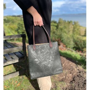 Shopperbag i sort kork