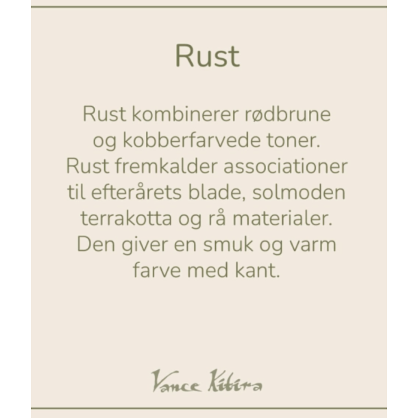 Kronelys fra Vance Kitira, brun