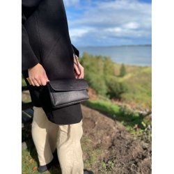 Lille taske i sort kork