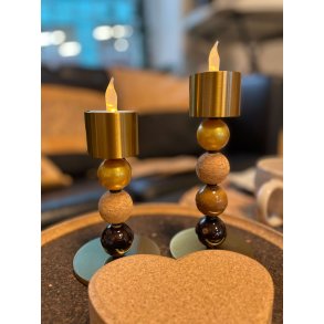 MyCandle lysestager - Golden Christmas