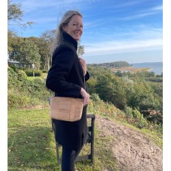 Lille taske i naturkork