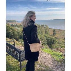 Lille taske i naturkork