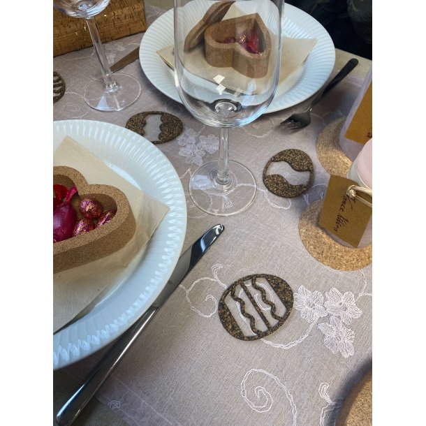 Pskeg i restkork og genbrugsmaterialer - variant 14