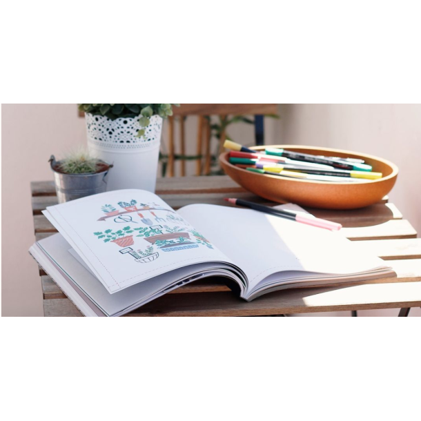 Oval skl i kork, neutral