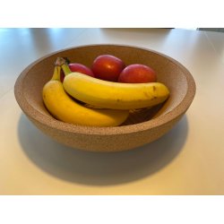 Rund skl i kork, neutral