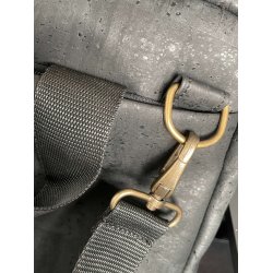 Arbejdstaske / computertaske / rejsetaske i kork til b�rbar computer, sort