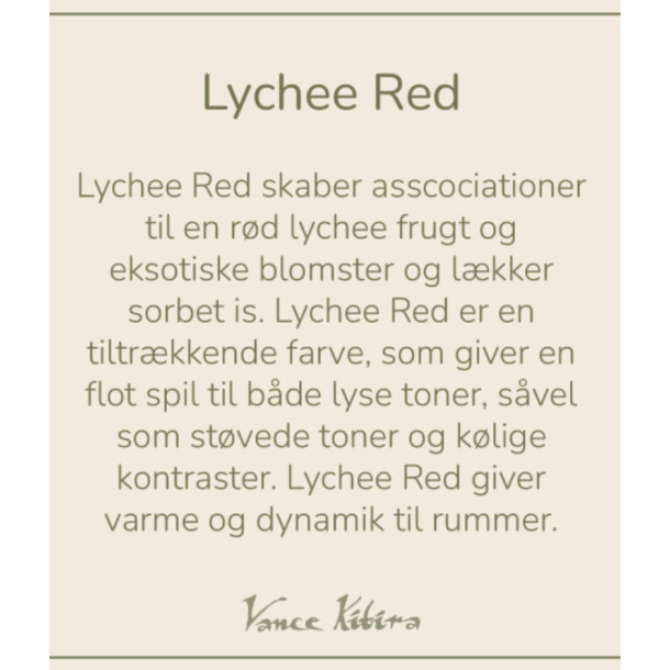 Kronelys fra Vance Kitira, gammelrosa