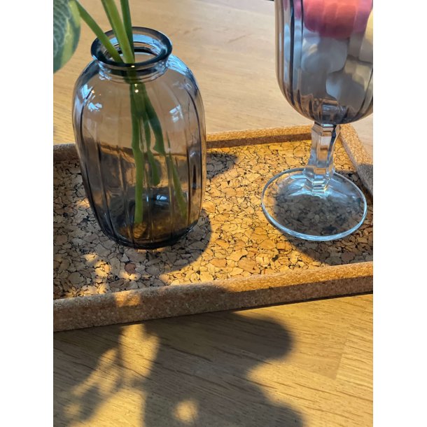 Bakke i kork med naturm�nster