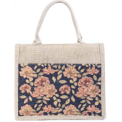 Taske i jute med kork