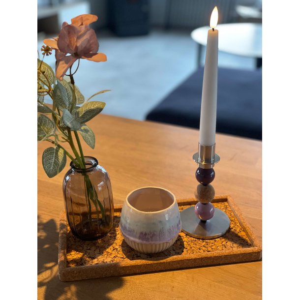 Bakke i kork med naturm�nster