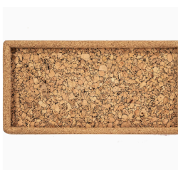 Bakke i kork med naturm�nster