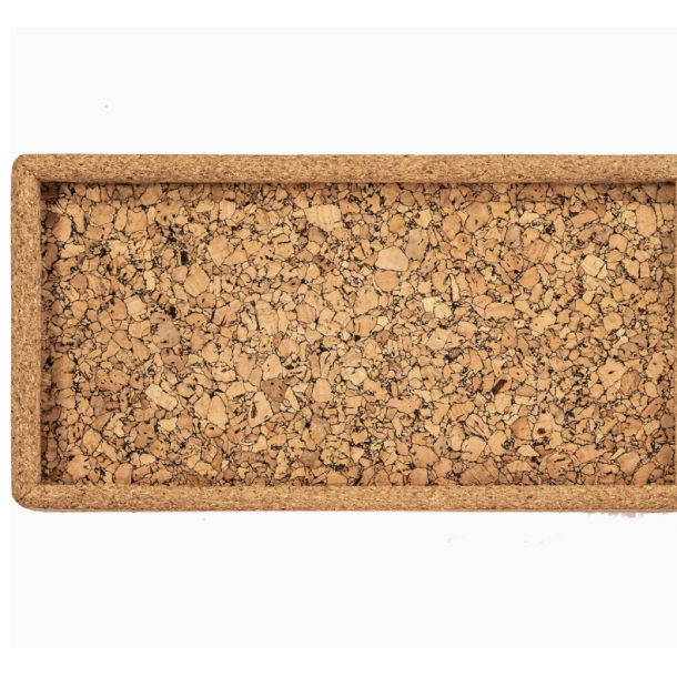 Bakke i kork med naturm�nster