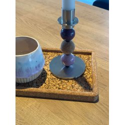 Bakke i kork med naturm�nster