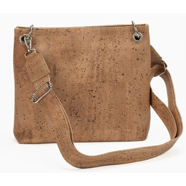 Taske i kork, tobaccofarvet