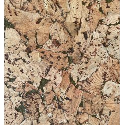 D�kkeserviet i naturfarve med gr�nt m�nster, aflang