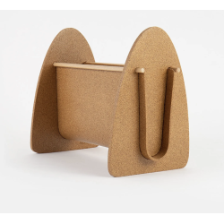 Magasinholder / opbevaring til Ipad i kork