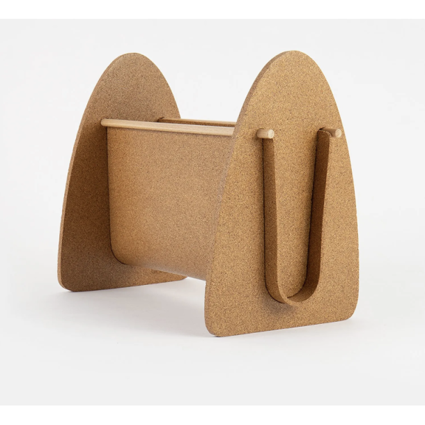 Magasinholder / opbevaring til Ipad i kork