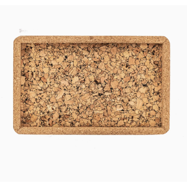 Bakke i kork med naturm�nster