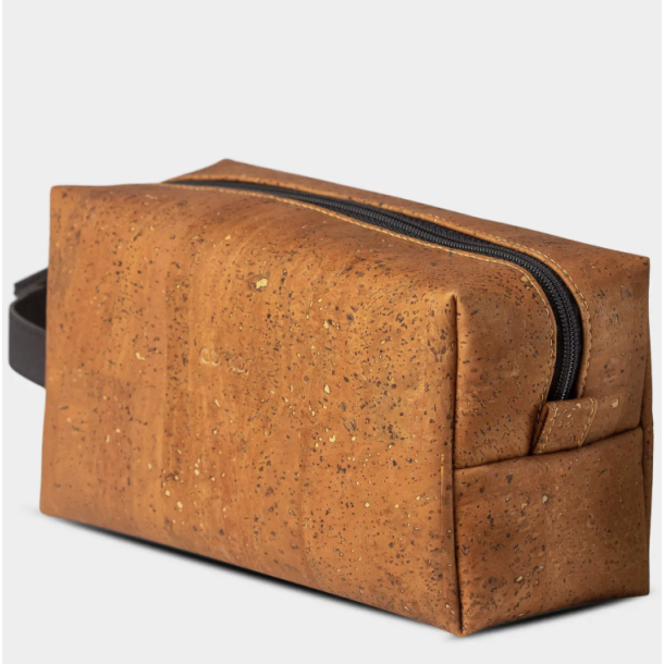 Toilettaske i kork til ham