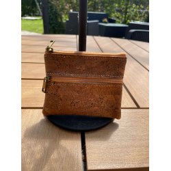 Mntpung i kork, natur/lys cognac