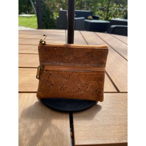 Mntpung i kork, natur/lys cognac