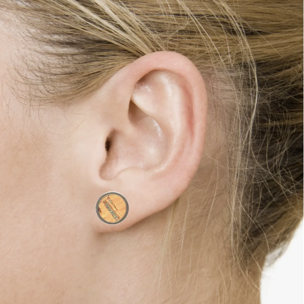 reringe med natur kork og rustfrit stl