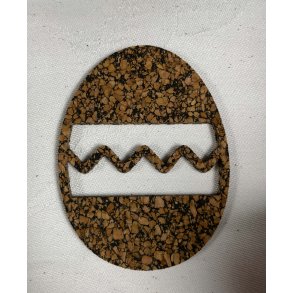 P�ske�g i restkork og genbrugsmaterialer - variant 28