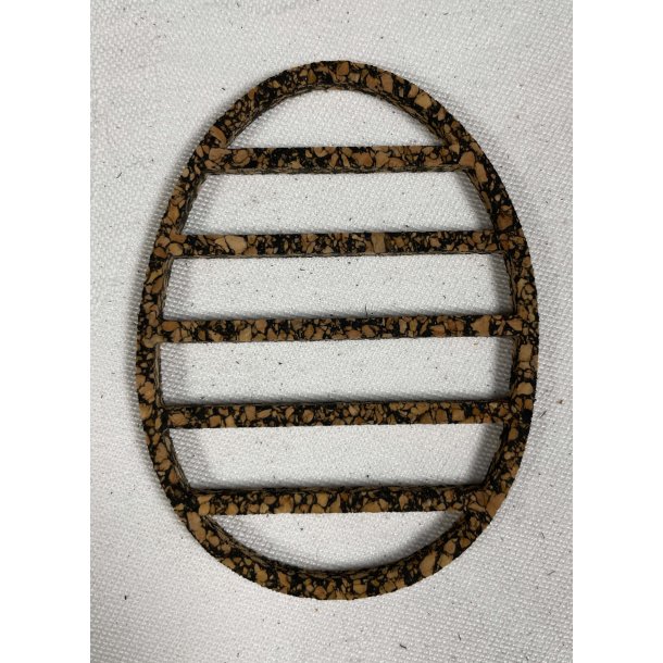 P�ske�g i restkork og genbrugsmaterialer - variant 3