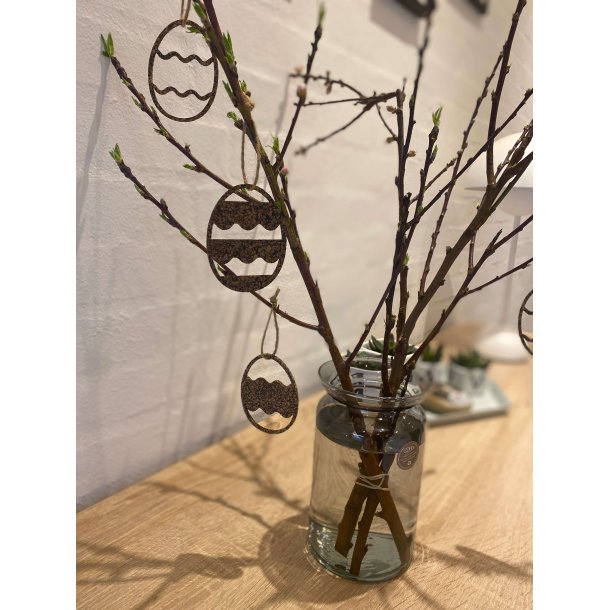 Pskeg i restkork og genbrugsmaterialer - variant 12