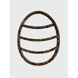 Pskeg i restkork og genbrugsmaterialer - variant 1