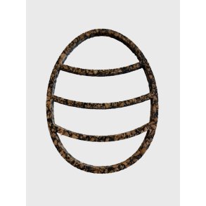 Pskeg i restkork og genbrugsmaterialer - variant 1